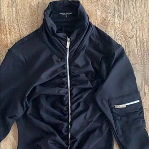 Bebe sport fitted zip jacket